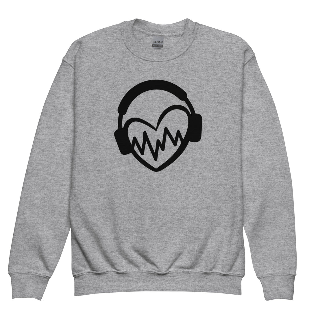 Kids Crewneck Sweatshirt Pulseheart