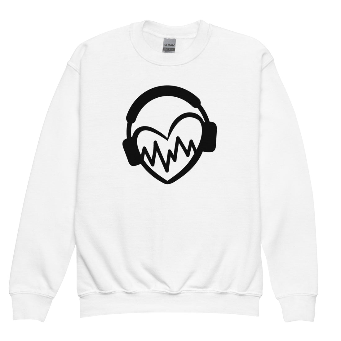 Kids Crewneck Sweatshirt Pulseheart