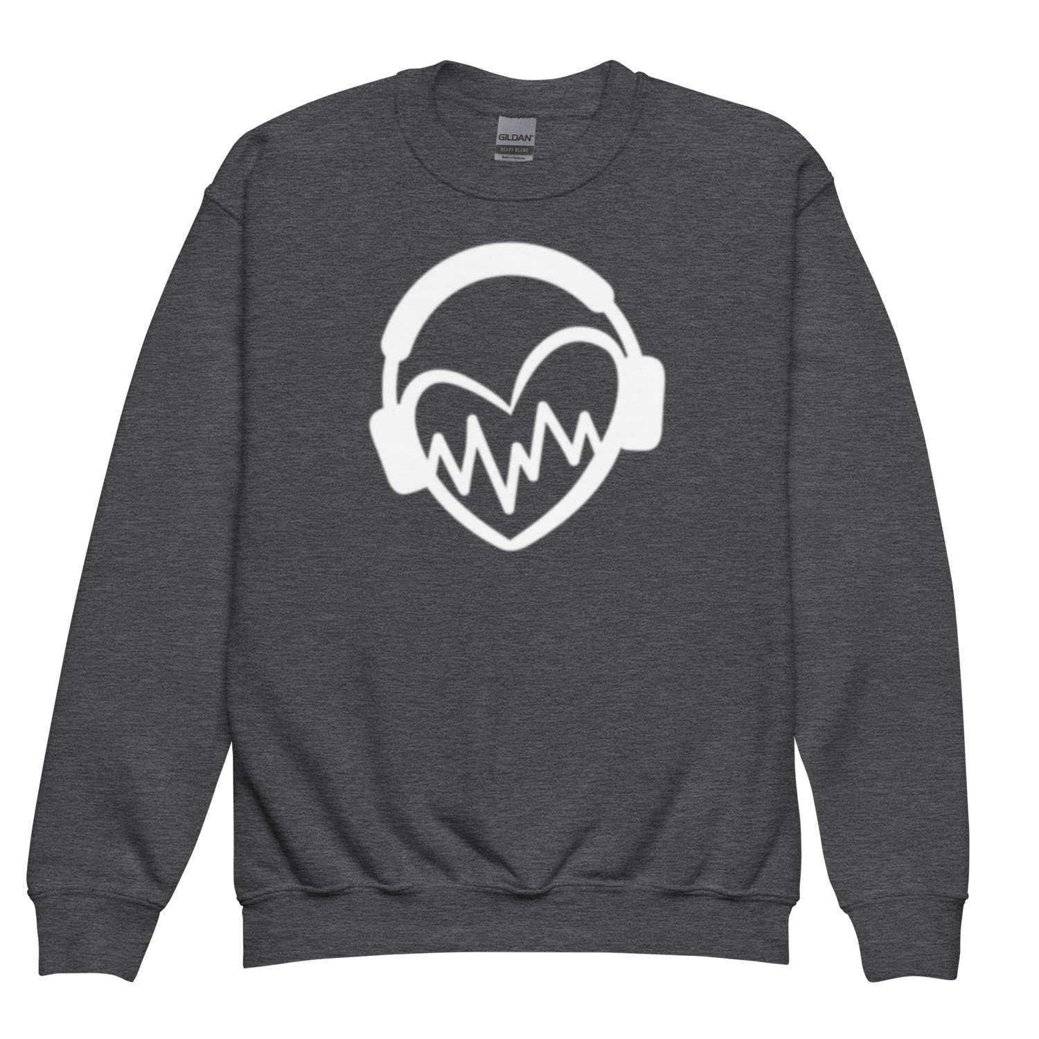 Kids Crewneck Sweatshirt Pulseheart