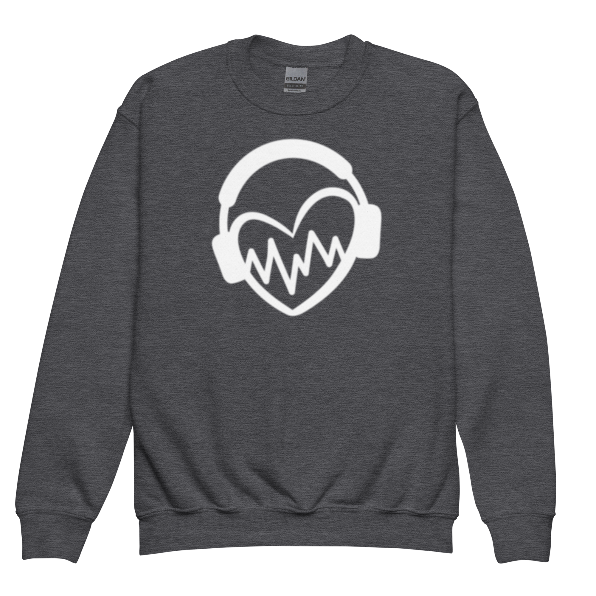 Kids Crewneck Sweatshirt Pulseheart