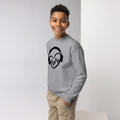 Kids Crewneck Sweatshirt Pulseheart